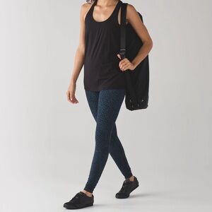 Lululemon Wunder Under Pant III 10 - Shatter Weave Desert Teal Alberta Lake